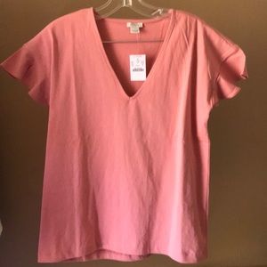 J. Crew blush t-shirt New with tags